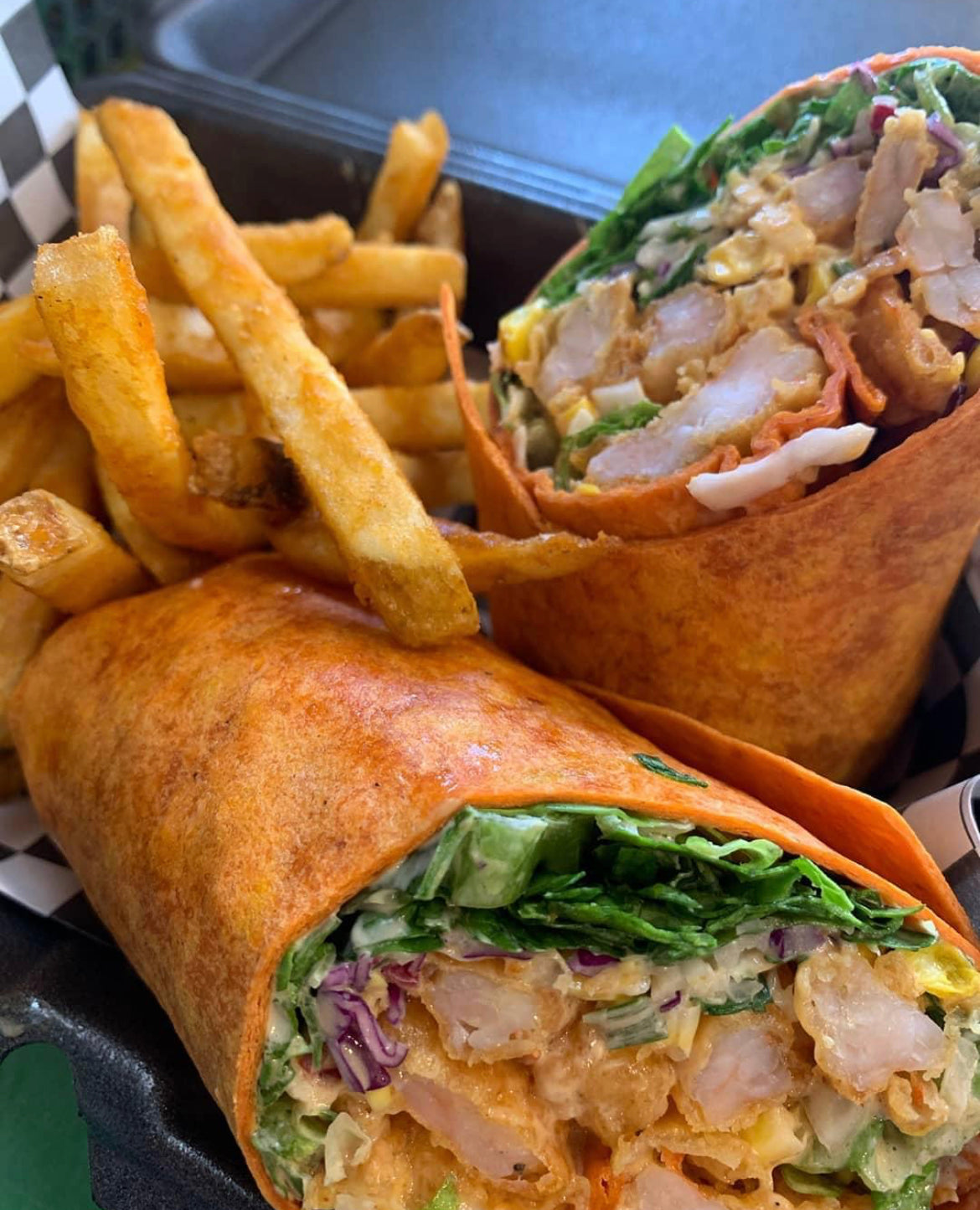 Bang'n Chicken Wrap